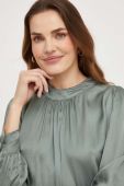 Блузка Answear Lab жіноча колір зелений однотонна (3370792)