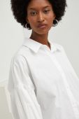 Сорочка Answear Lab жіноча колір білий relaxed класичний комір (2627792)