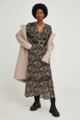Пальто з вовною Answear Lab колір бежевий перехідний (2827313)