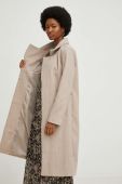 Пальто з вовною Answear Lab колір бежевий перехідний (2827313)