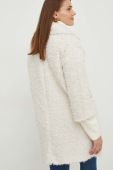 Пальто Answear Lab жіночий колір бежевий перехідний oversize (2816034)