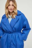 Куртка Answear Lab жіноча перехідна oversize колір блакитний (2855729)