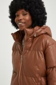 Куртка Answear Lab жіноча колір коричневий зимова oversize (2766516)
