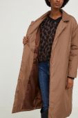 Куртка Answear Lab жіноча колір коричневий зимова oversize (2772918)