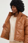 Куртка Answear Lab жіноча колір коричневий зимова oversize (2766559)