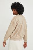 Куртка-бомбер Answear Lab жіночий колір бежевий перехідна