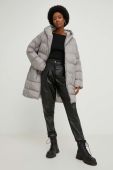Куртка Answear Lab жіноча колір сірий зимова oversize