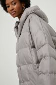Куртка Answear Lab жіноча колір сірий зимова oversize