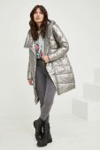 Куртка Answear Lab жіноча колір срібний перехідна (2825185)
