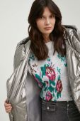 Куртка Answear Lab жіноча колір срібний перехідна (2825185)
