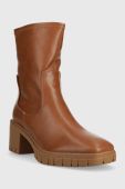 Черевики Answear Lab жіночі колір коричневий каблук блок (2601950)