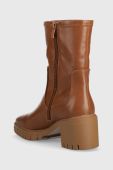 Черевики Answear Lab жіночі колір коричневий каблук блок (2601950)