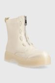 Черевики Answear Lab жіночі колір бежевий на платформі (2689098)