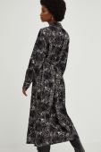 Сукня Answear Lab колір чорний midi розкльошена (2627916)