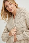Кардиган з вовною Answear Lab жіночий колір бежевий теплий (2734285)
