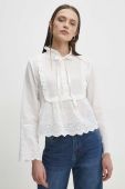 Бавовняна сорочка Answear Lab жіноча колір білий (3298174)