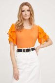 Блузка Answear Lab жіноча колір помаранчевий однотонна (3354971)