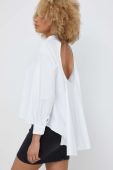 Бавовняна блузка Answear Lab жіноча колір білий однотонна (3339517)