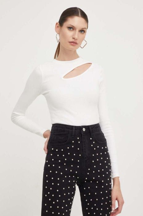 Лонгслів Answear Lab колір білий