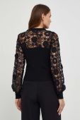 Блузка Answear Lab жіноча колір чорний з аплікацією (3494158)