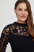 Блузка Answear Lab жіноча колір чорний з аплікацією (3494158)