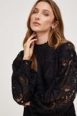 Блузка Answear Lab жіноча колір чорний однотонна (3551788)
