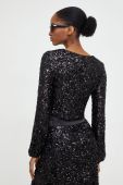 Блузка Answear Lab жіноча колір чорний з аплікацією (3679858)