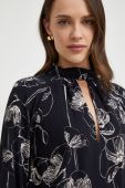 Блузка Answear Lab жіноча колір чорний візерунок (3685088)