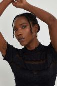 Боді Answear Lab колір чорний однотонна (3314356)