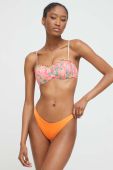 Купальний бюстгальтер Answear Lab колір помаранчевий ущільнена чашечка (3300848)