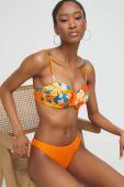 Купальний бюстгальтер Answear Lab колір помаранчевий ущільнена чашечка (3311384)