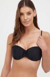Купальний бюстгальтер Answear Lab колір чорний ущільнена чашечка (3363934)