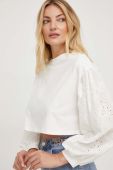 Кофта Answear Lab жіноча колір білий однотонна