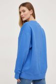 Бавовняна кофта Answear Lab жіноча  однотонна колір блакитний