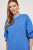 Бавовняна кофта Answear Lab жіноча  однотонна колір блакитний