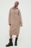 Сукня Answear Lab колір коричневий midi oversize (3648754)