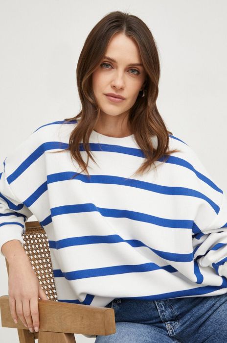 Бавовняна кофта Answear Lab жіноча колір синій візерунок