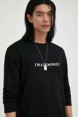 Кофта Answear Lab колір чорний з принтом