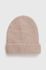 Шапка Answear Lab колір бежевий з товстого трикотажу (3543237)