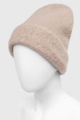 Шапка Answear Lab колір бежевий з товстого трикотажу (3543237)