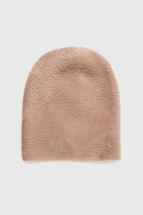 Шапка з вовною Answear Lab колір бежевий з товстого трикотажу (3654262)