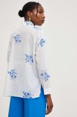 Бавовняна сорочка Answear Lab жіноча колір білий relaxed класичний комір (3311436)