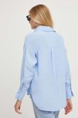 Сорочка Answear Lab жіноча relaxed класичний комір колір блакитний (3360988)