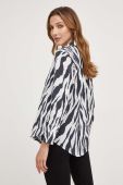 Сорочка Answear Lab жіноча колір чорний relaxed класичний комір (3373999)