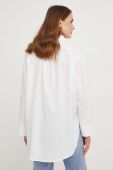Сорочка Answear Lab жіноча колір білий relaxed класичний комір (3370899)