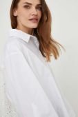 Бавовняна сорочка Answear Lab жіноча колір білий relaxed класичний комір (3374007)