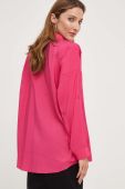 Сорочка Answear Lab жіноча колір рожевий relaxed класичний комір (3395749)