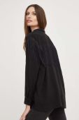 Сорочка Answear Lab X Лімітована колекція NO SHAME жіноча колір чорний relaxed класичний комір (3422578)