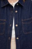 Джинсова сорочка Answear Lab жіноча колір синій relaxed класичний комір