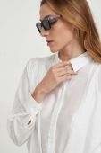 Сорочка Answear Lab жіноча колір білий regular класичний комір (3412388)